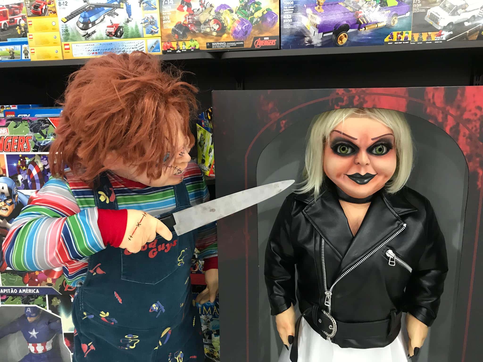 Personagens americanos de filmes de terror (Foto: Divulgação/SBT)