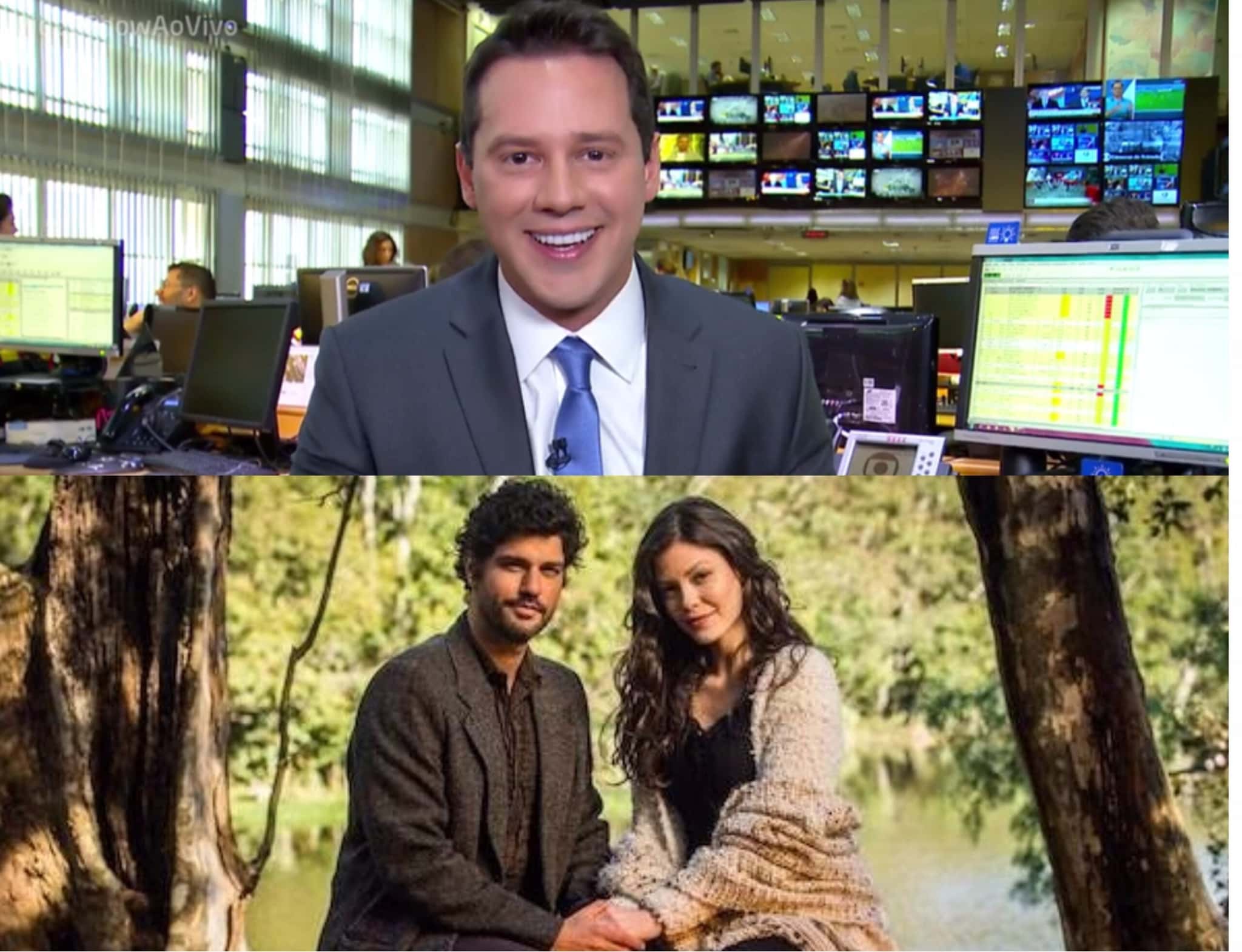 Dony De Nuccio e "Tempo de Amar" estão no Subiu, Desceu de hoje (Foto montagem: TV Foco)