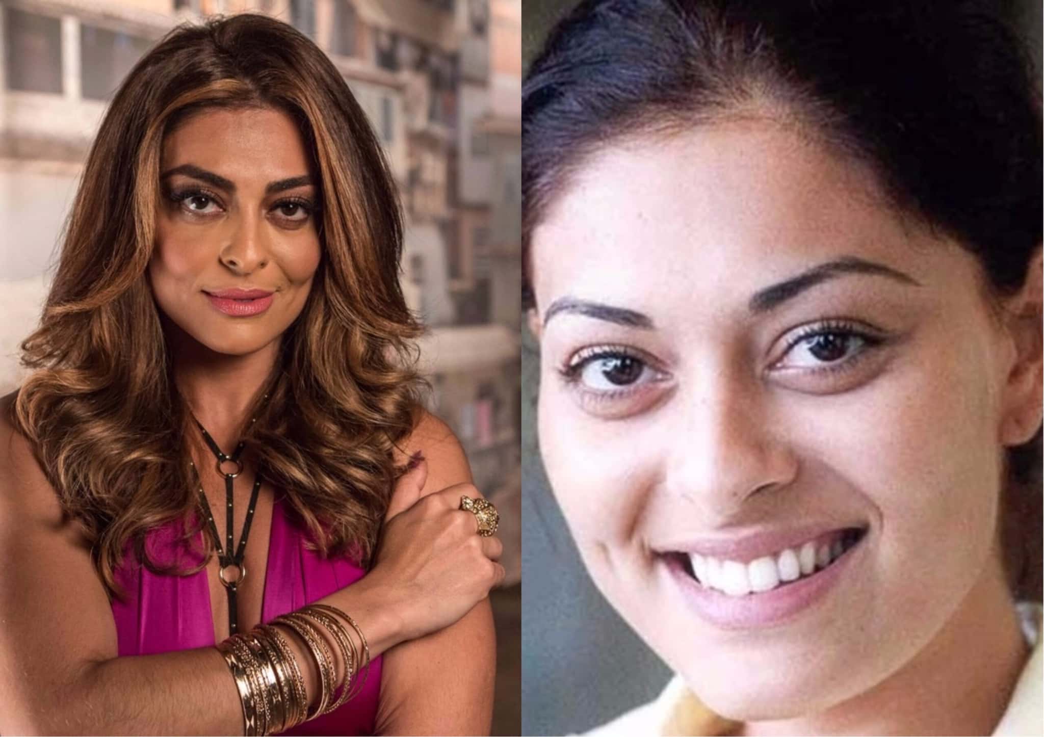 Juliana Paes começou como figurante na Globo. Na foto: ela hoje como Bibii e em "Laços de Família" em 2000 (Foto montagem: TV Foco)