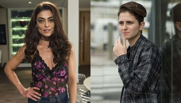 Juliana Paes (Bibi) e Carol Duarte (Ivana) em "A Força do Querer" (Fotos: Globo/Mauricio Fidalgo/Estevam Avellar)