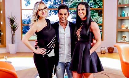 Eliana lançou quadro com Zezé e Graciele Lacerda (Foto reprodução)