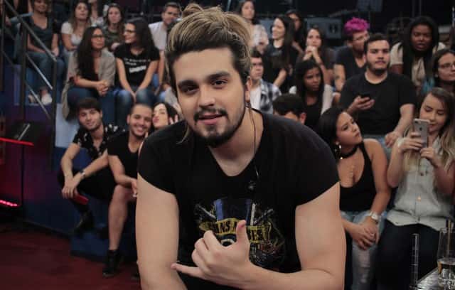 O cantor sertanejo Luan Santana. (Foto: TV Globo)