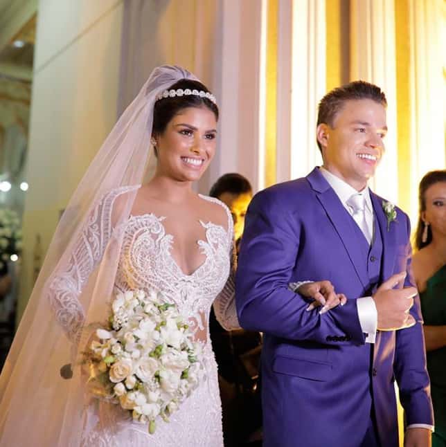 Ex-BBB Munik e o marido (Foto: Divulgação)