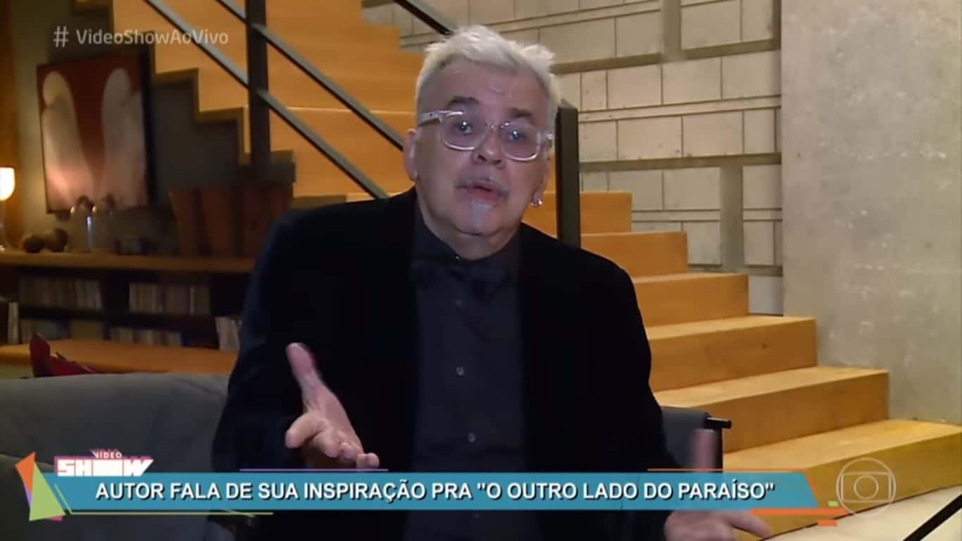 O autor Walcyr Carrasco. (Foto: Reprodução/Globo)