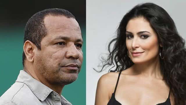 Neymar pai e Franciely Freduzesk (Foto: Reprodução)
