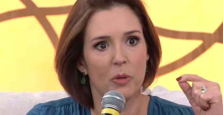 Renata Capucci no "Encontro" (Foto: Reprodução)