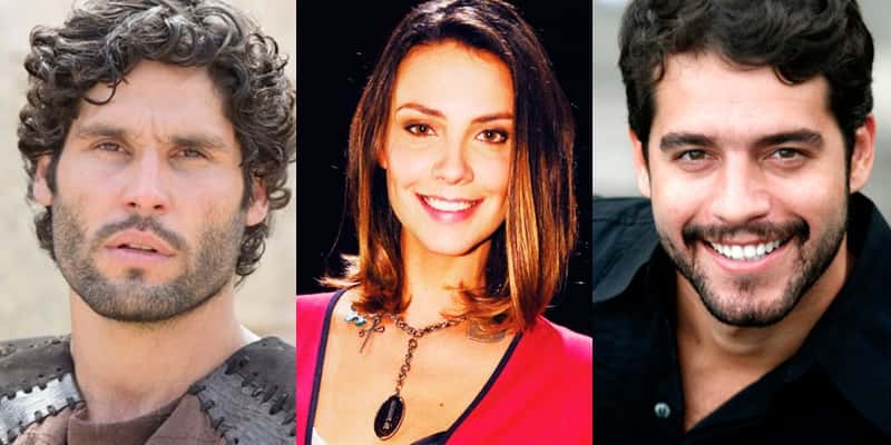 Atores escalados para a nova novela da Record. (Foto: Montagem /TV Foco)