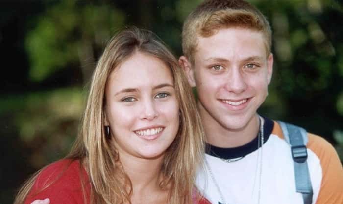 Fernanda ao lado de Sérgio Hondjakoff em "Malhação". (Foto: Divulgação)