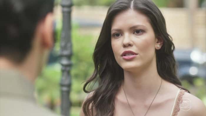 Maria Vitória (Vitória Strada) em cena de Tempo de Amar (Foto: Reprodução/Globo)