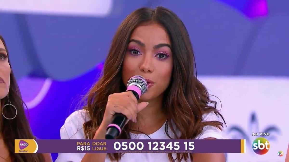 Anitta deu show de antipatia (Foto reprodução0