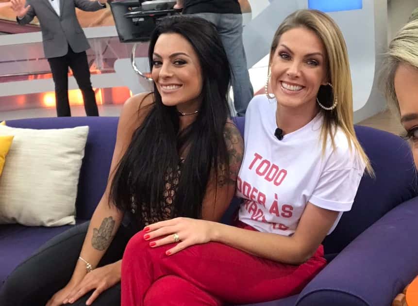 Monique Amin e Ana Hickmann (Foto: Reprodução/Twitter)