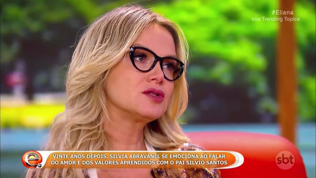 Eliana se emocionou no programa (Foto: Reprodução)