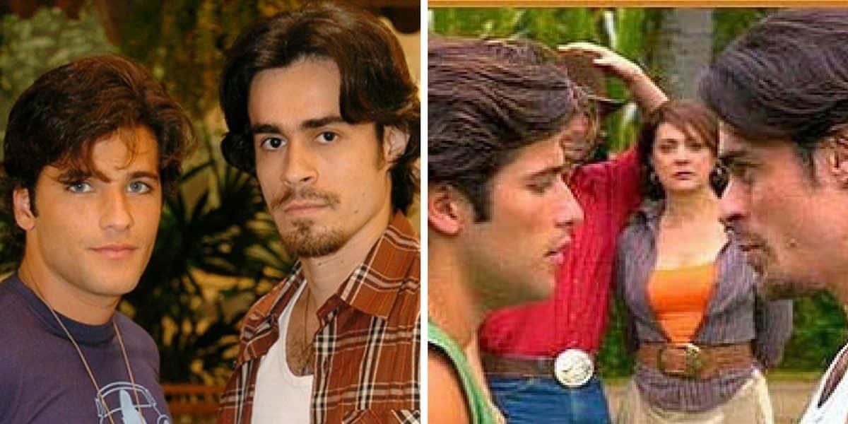 Bruno Gagliasso interpretou seu personagem homossexual na novela “América”. Ele e o ator Erom Cordeiro interpretaram um casal, dizem que chegaram a gravar uma cena de beijo (Foto: Reprodução)