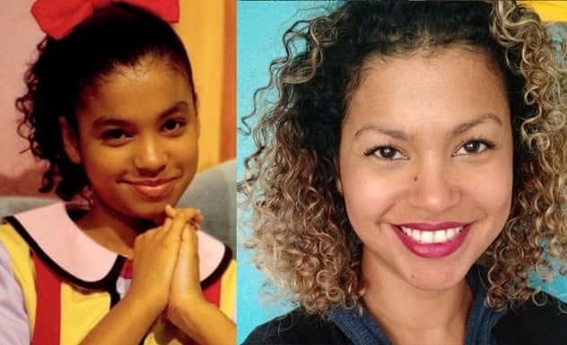 Atriz do Castelo Rá-Tim-Bum antes e depois (Foto: Divulgação)