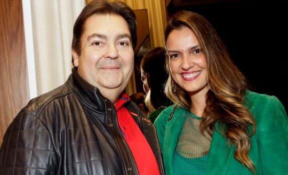 Faustão e a esposa, Luciana Cardoso (Foto: Divulgação)
