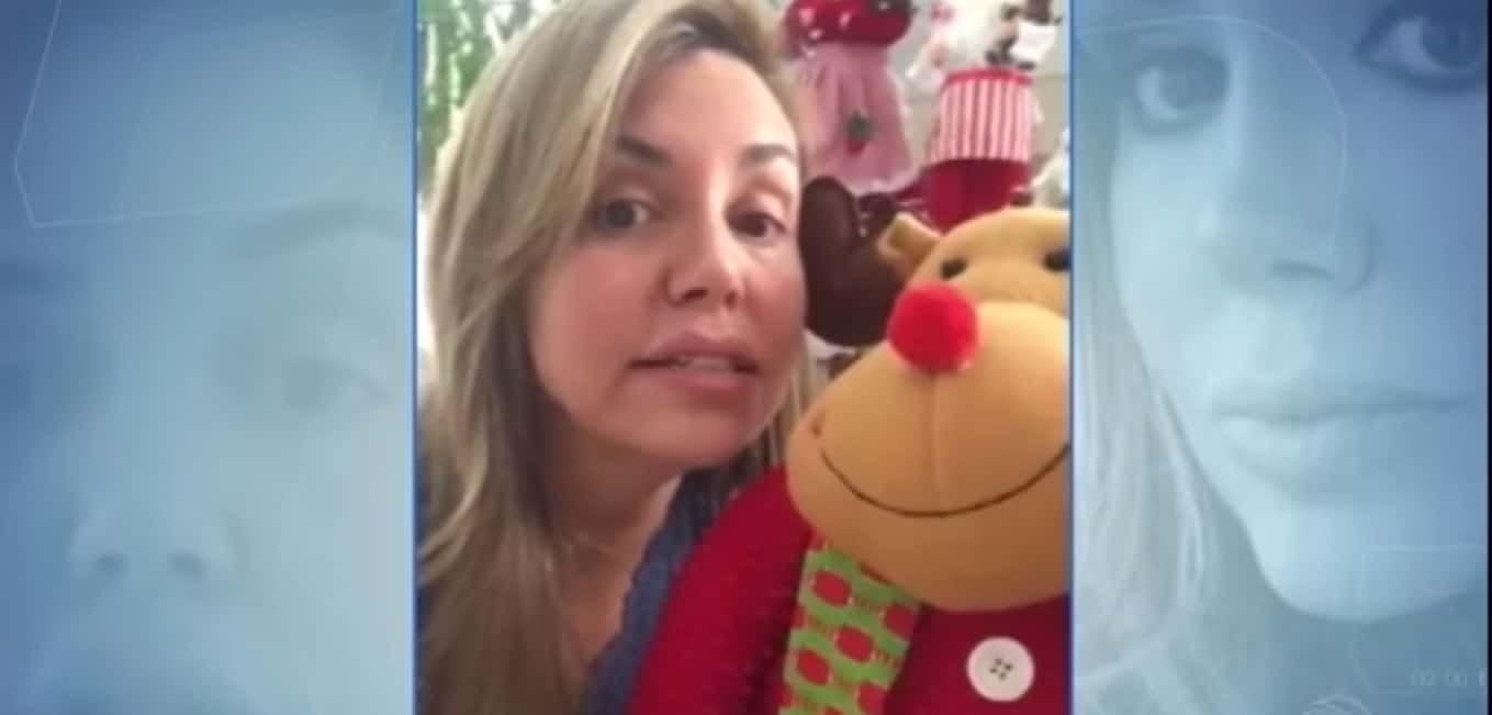 Renata Banhara manda recado e diz que quer voltar ao trabalho. (Foto: Reprodução)