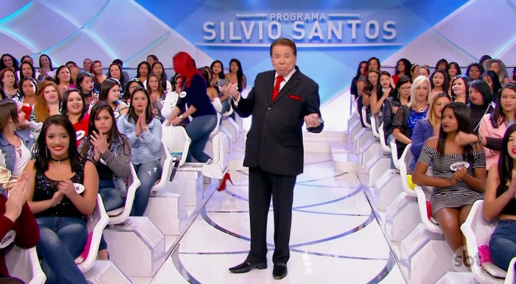 O apresentador Silvio Santos falou o que quis em seu programa. (Foto: Reprodução)