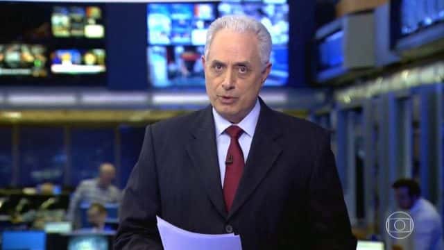 O jornalista William Waack segue afastado da Globo. (Foto: Reprodução/Globo)
