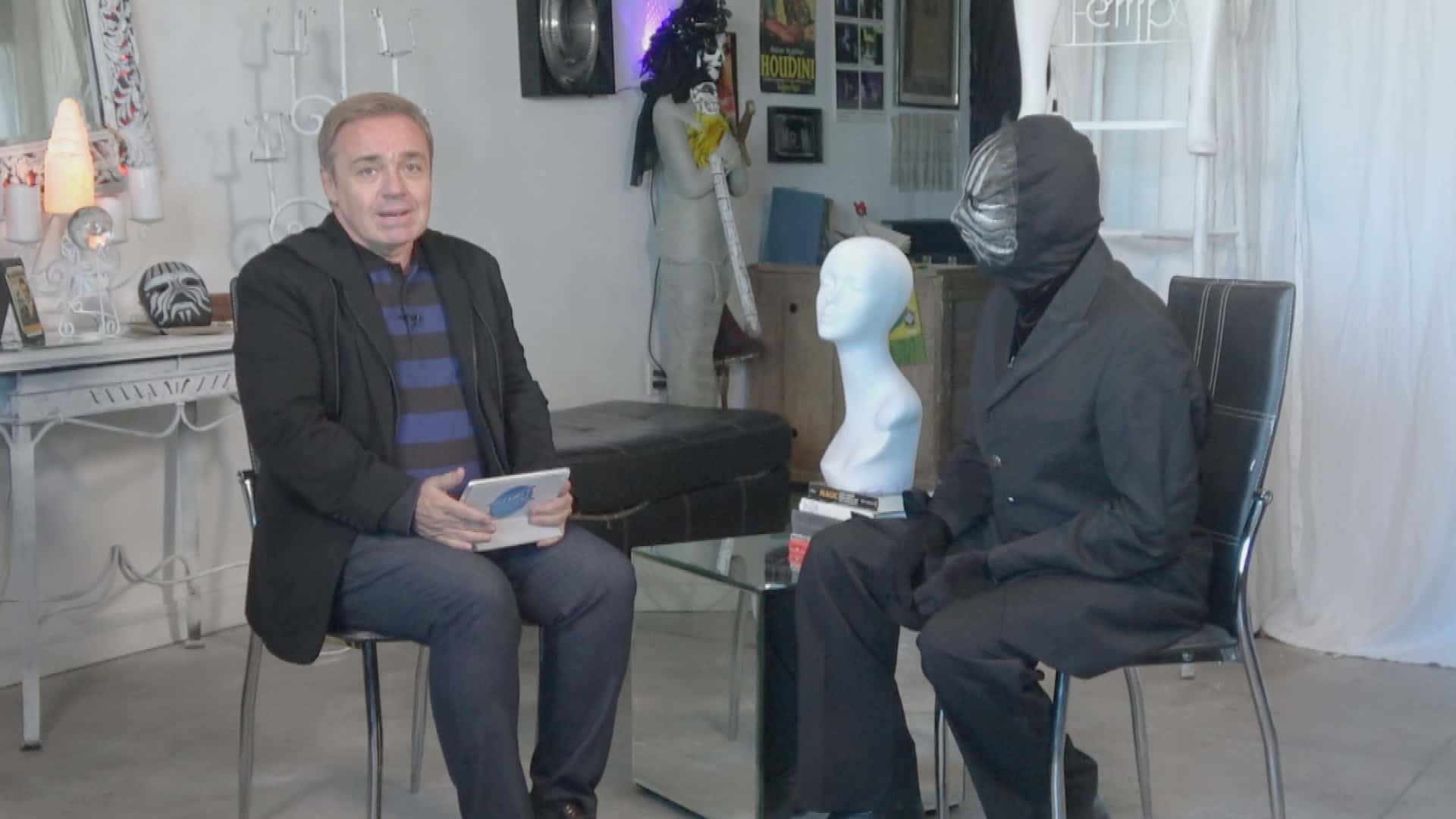 Gugu entrevista Mister M (Foto Record)