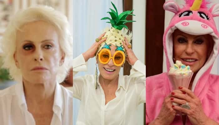 Ana Maria Braga causou no Mais Você em 2017. (Foto: Reprodução/Montagem/TV Foco)