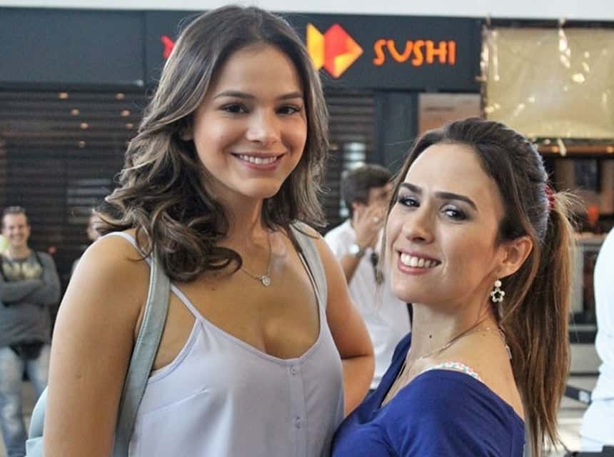 Bruna e Tata (Foto: Reprodução)