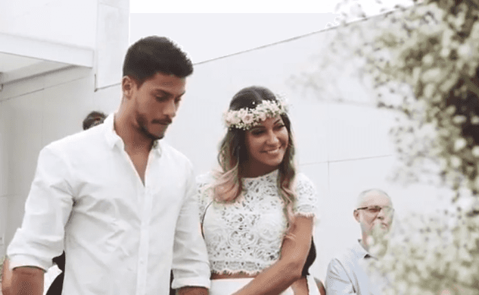 Casamento de Arthur Aguiar e Mayra Cardi (Foto: Reprodução)