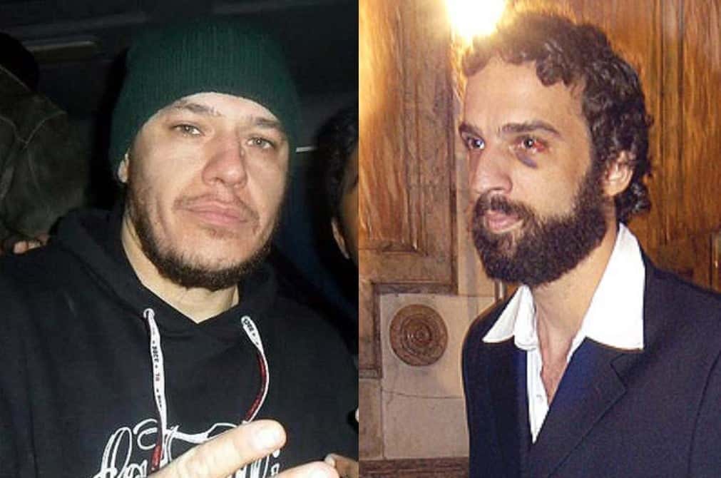 Chorão e Marcelo Camelo (Foto: Reprodução)