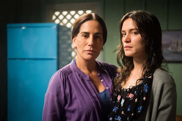 Duda e Clara em O Outro Lado do Paraíso (Foto: Divulgação)