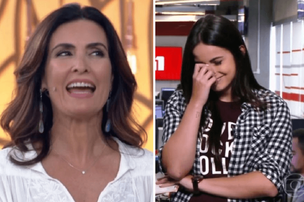 Fátima Bernardes e Mari Palma (Foto: Reprodução)