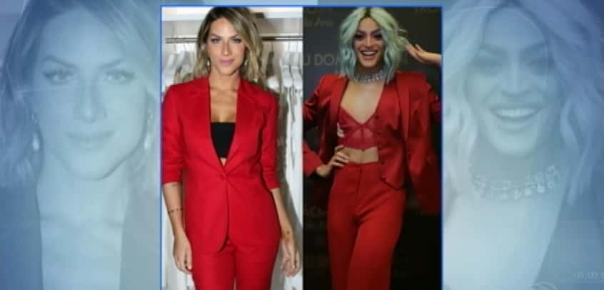 A atriz Giovanna Ewbank está sendo comparada com o cantor Pabllo Vittar. (Foto: Reprodução)