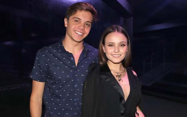 Larissa Manoela e Lèo Cidade (Foto: Reprodução)