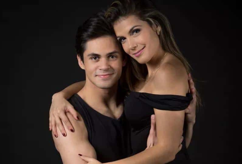 Lucas Veloso e Nathália Melo (Foto: Isabella Pinheiro/Gshow)
