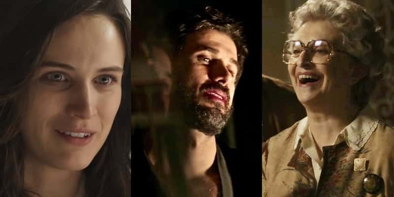 Clara desmascara Samuel para a mãe na novela O Outro Lado do Paraíso. (Foto: Reprodução)