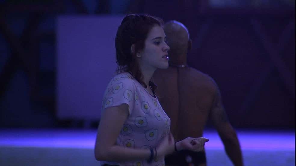 Ana Clara e o pai no BBB18 (Foto: Reprodução)