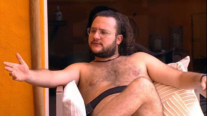 Diego durante conversa no BBB18 (Foto: Reprodução/Globo)