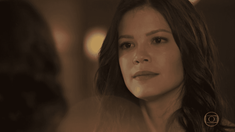 Maria Vitória (Vitoria Strada) em cena de Tempo de Amar (Foto: Reprodução/Globo)