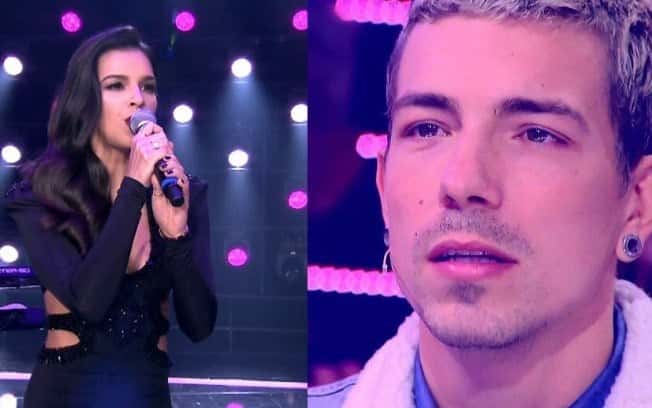 Mariana Rios e Di Ferrero no Popstar (Foto: Reprodução)