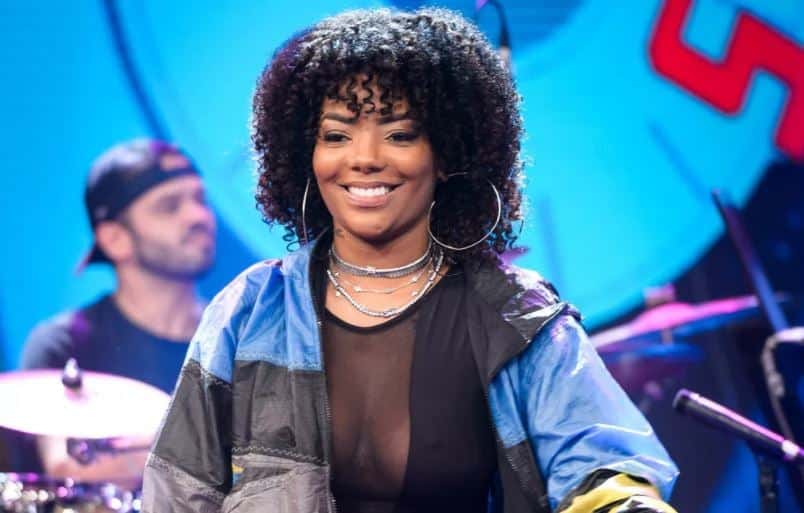 A cantora Ludmilla (Foto: Ramon Vasconcellos/TV Globo)
