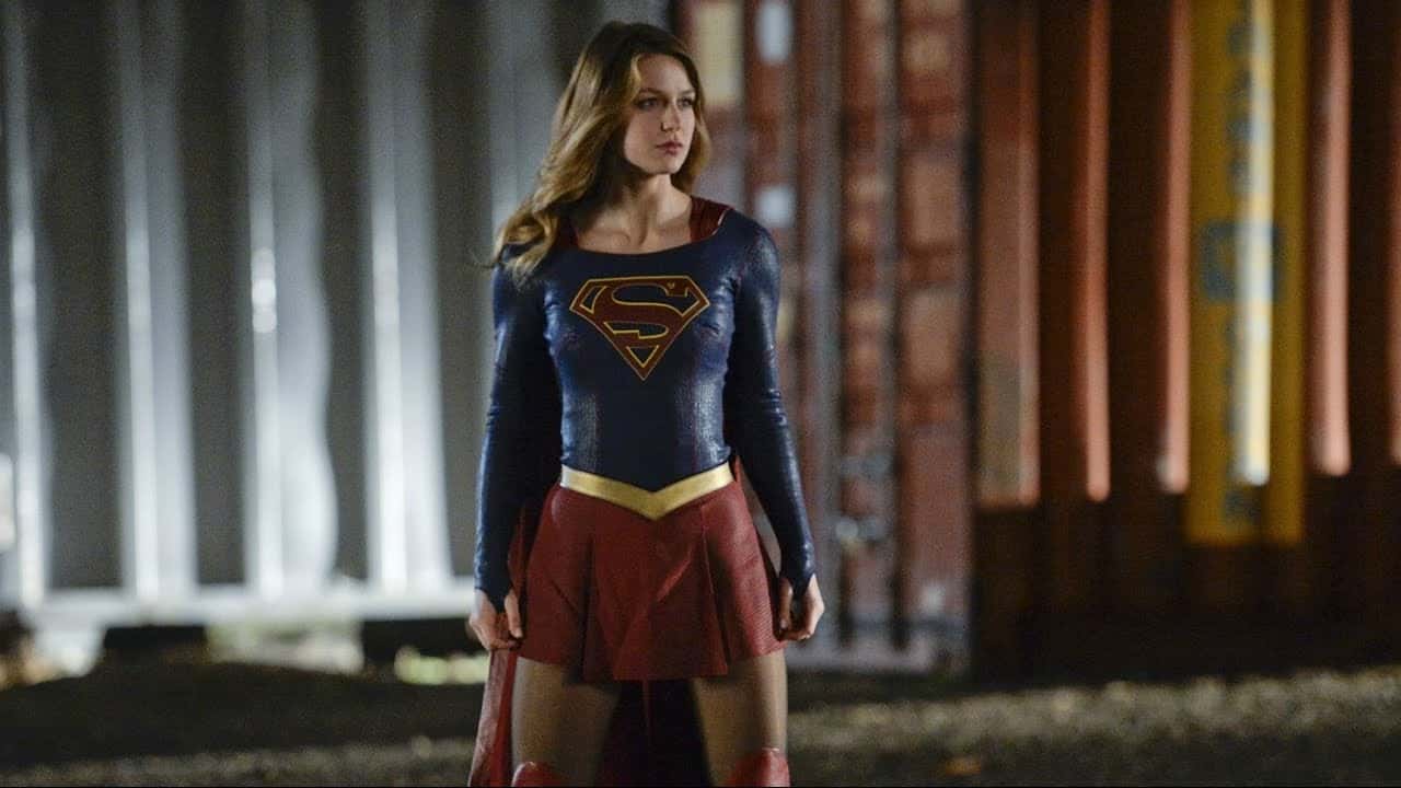 Melissa Benoist, a Supergirl, em cena da série homônima (Foto: Divulgação)
