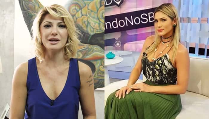 Antônia Fontenelle e Lívia Andrade já haviam se desentendido publicamente e se encontraram pela primeira vez após o ocorrido (Foto: Reprodução/Montagem/TV Foco)