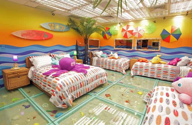 Quarto do BBB 12 (Foto: Divulgação/Globo)