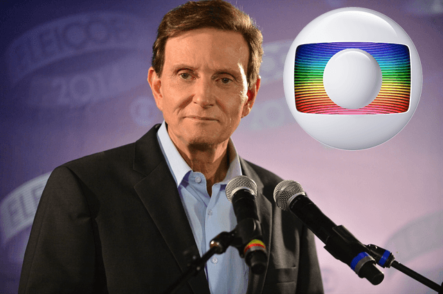 Marcelo Crivella fez graves acusações contra a Globo (Foto: João Miguel Júnior)