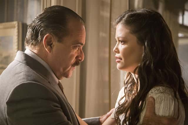 José Augusto (Tony Ramos) reencontra Maria Vitória (Vitória Strada) em Tempo de Amar (Foto: Globo/Marília Cabral)