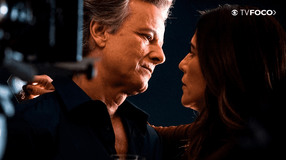 Marcello Novaes e Gloria Pires na novela (Foto: Divulgação/Globo)