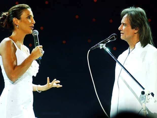 Ivete e Roberto Carlos (Foto: Reprodução)