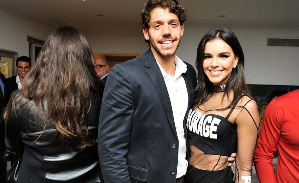 Romulo Holsback e Mariana Rios (Foto: Reprodução)