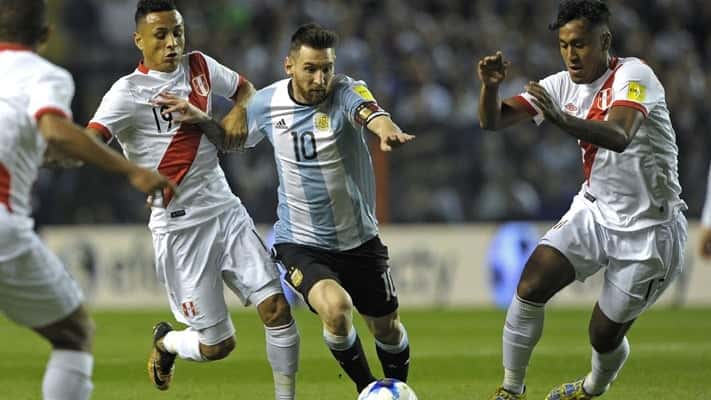 Argentina x Peru foi o jogo de maior audiência da TV paga em 2017. (Foto: Divulgação)