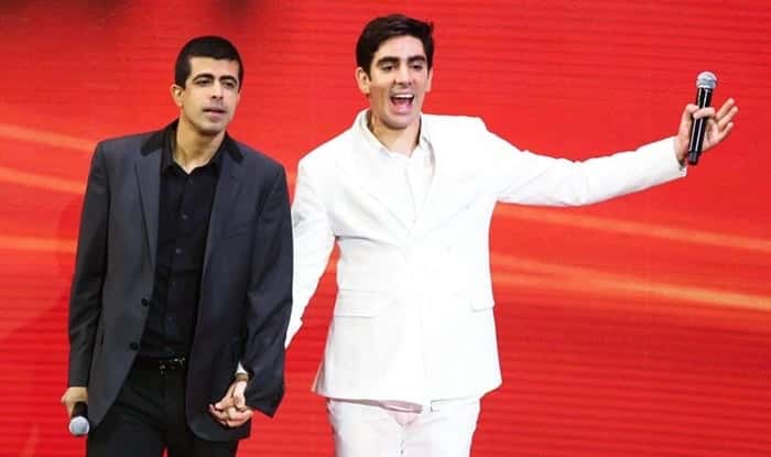 Marcius Melhem e Marcelo Adnet. (Foto: Reprodução)