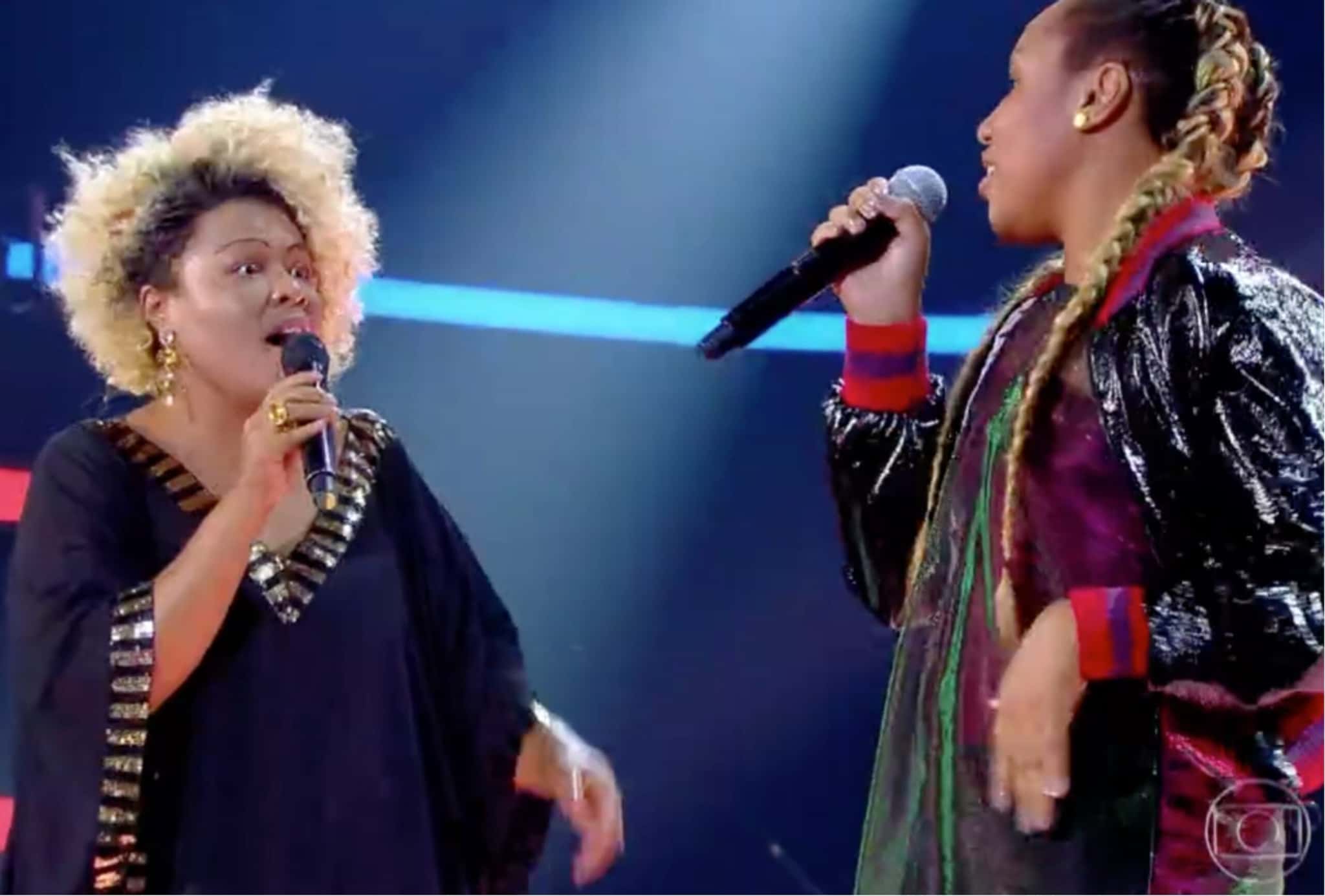 The Voice Kids teve encontro histórico de competidora e integrante do Fat Family (Foto reprodução)