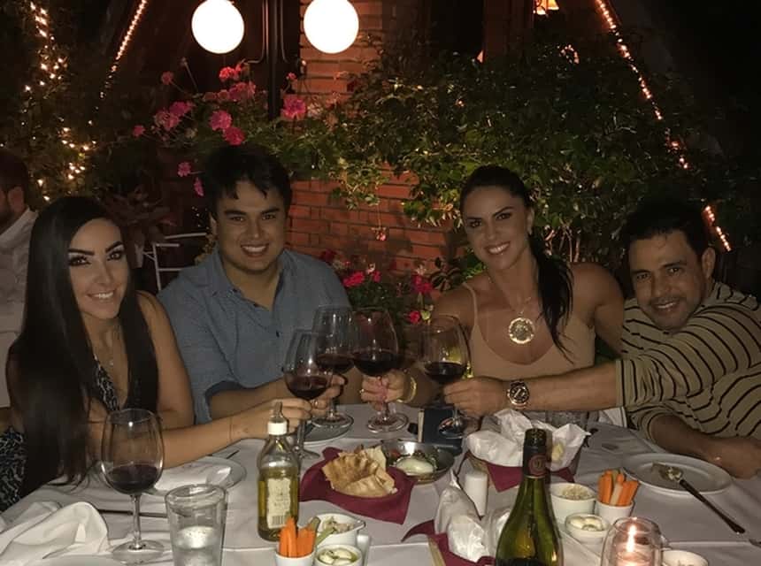 Igor ao lado de Zezé e Graciane (Foto: Reprodução)